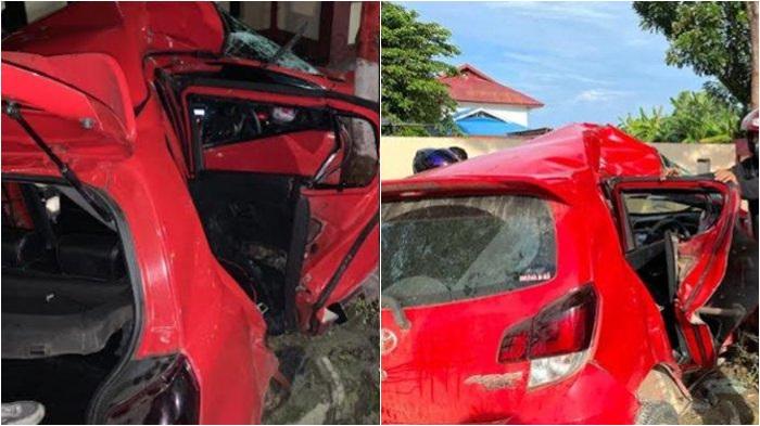 Kecelakaan Maut Tadi Pukul 01.00 Wita, 2 Tewas Seusai Mobil Tabrak Pohon, Ada yang Teriak Tolong
