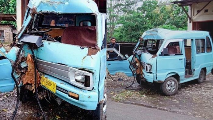 Kecelakaan Maut Tadi Pukul 08.45 WIB, Sopir Angkot Tewas, Korban Menabrak Motor hingga Pohon