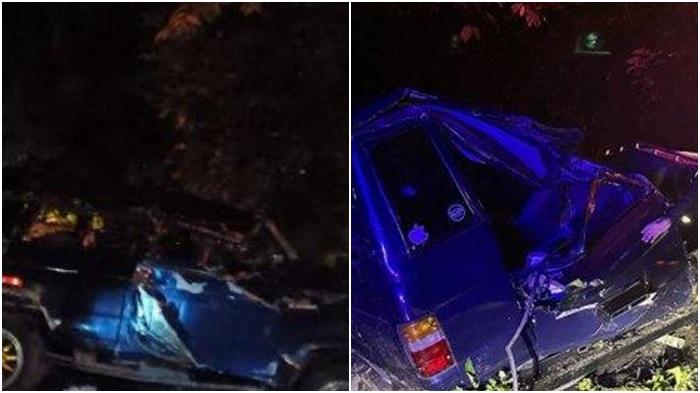 Kecelakaan Maut, Suami Istri dan Anak Tewas, Mobil Sekeluarga Pulang Liburan Lalu Terjun ke Jurang