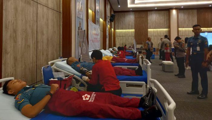 Sentra Medika Hospital Minahasa Utara Jadi Tempat Donor Darah Polres Minut, Wujud Nyata Kepedulian