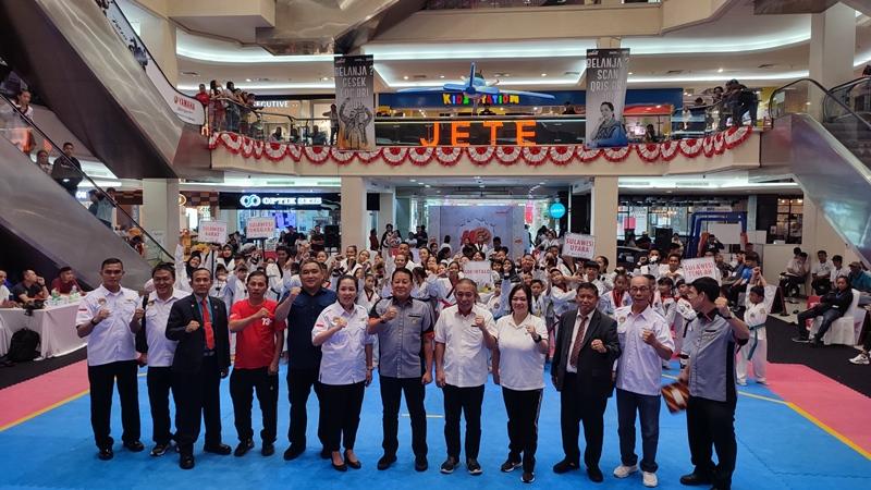 Ratusan Atlet se-Sulawesi Ikut Meriahkan Kejuaraan Wilayah V Taekwondo Open Tournament di Manado