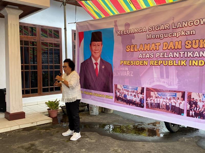 Keluarga Besar Sigar di Langowan Adakan Ibadah Syukur, Doakan Presiden Terpilih Prabowo dan Gibran