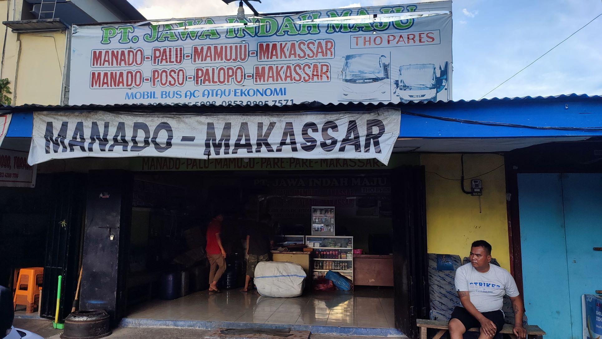 Kenaikan Harga BBM Subsidi, Tarif Angkutan Umum Bus Manado - Makassar Naik Rp 50 Ribu