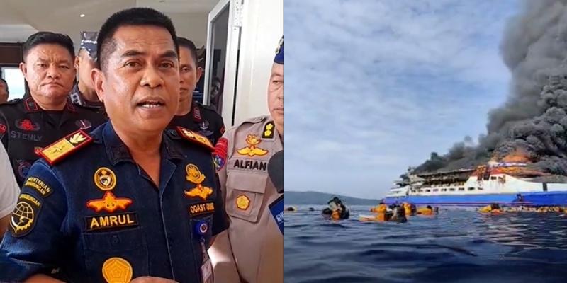 KSOP Manado Bantah Ada Ledakan di Ruang Mesin KM Barcelona VA