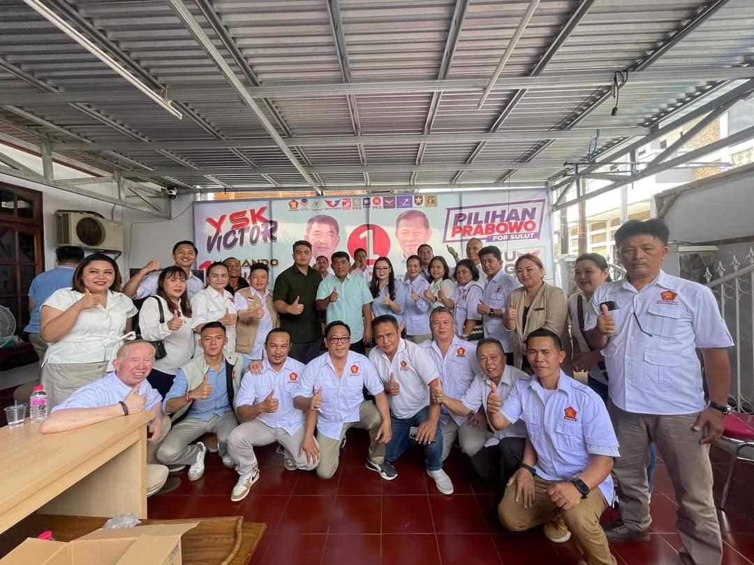 Ketua DPC Gerindra Tomohon Sendy Rumajar Ajak Kader Gerindra Kawal Kemenangan YSK-Victory