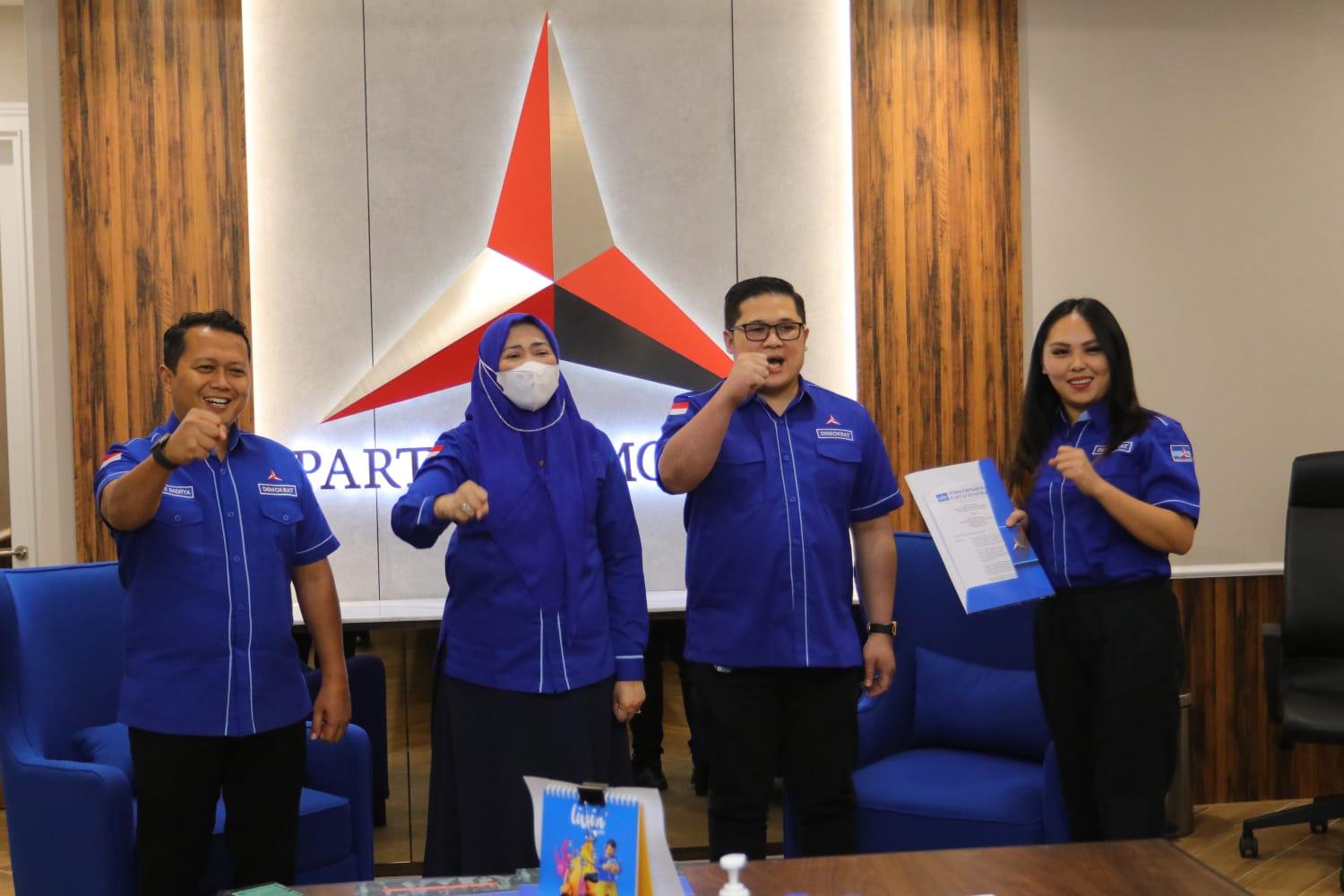 Terima SK DPP, Partai Demokrat Minahasa Sulawesi Utara Panaskan Mesin Politik