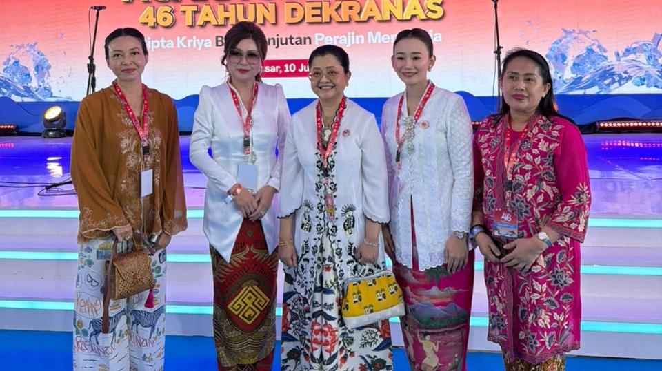 Pemkab Minut Hadiri HUT ke-46 Dekranas, Rizya Ganda Davega: Fokus Kita Mendorong Produk Kriya Lokal - Tribunmanado.co.id