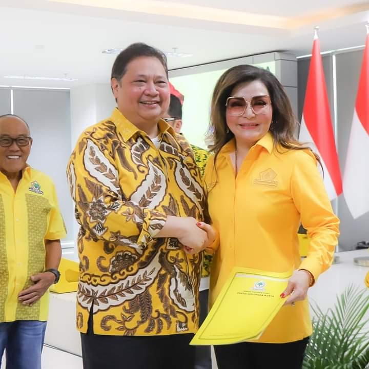 Tetty Paruntu Jadi Cagub Sulut di Pilgub 2024, Ditunjuk Partai Golkar