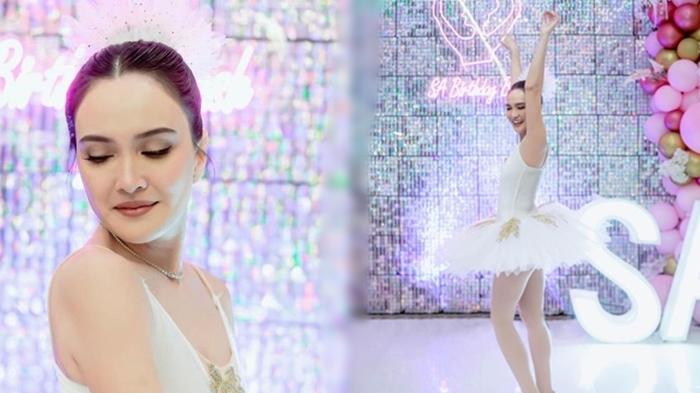 Penampilan Shandy Aulia Saat Rayakan Ulang Tahun ke-35, Kompak dengan Anak, Bergaya bak Balerina