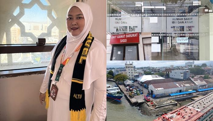 Kolase-foto-Sherli-Pontoh-aktivitas-Pelabuhan-Manado-dan-RSIA-Kasih-Ibu-Manado-ditutup.jpg