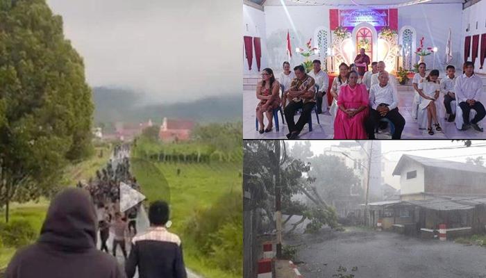 Berita Populer di Sulut: Tarkam di Mandolang, Cuaca Buruk di Manado hingga Ada yang Nikah Massal