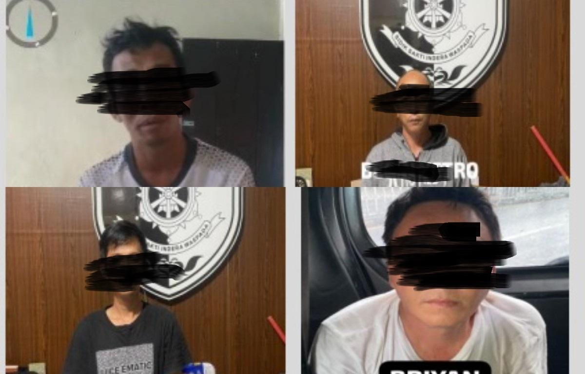 Polisi Tangkap Komplotan Pencuri Baterai Tower BTS di Sulawesi Utara