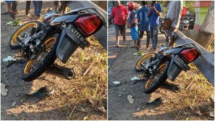 Kecelakaan Maut, Seorang Remaja Tewas di Tempat, Motor Hilang Kendali Hingga Tabrak Truk Tronton