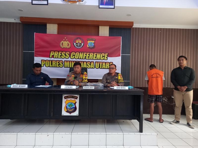 Polisi Tetapkan 1 Tersangka dalam Kasus Rudapaksa di Likupang Barat Minut
