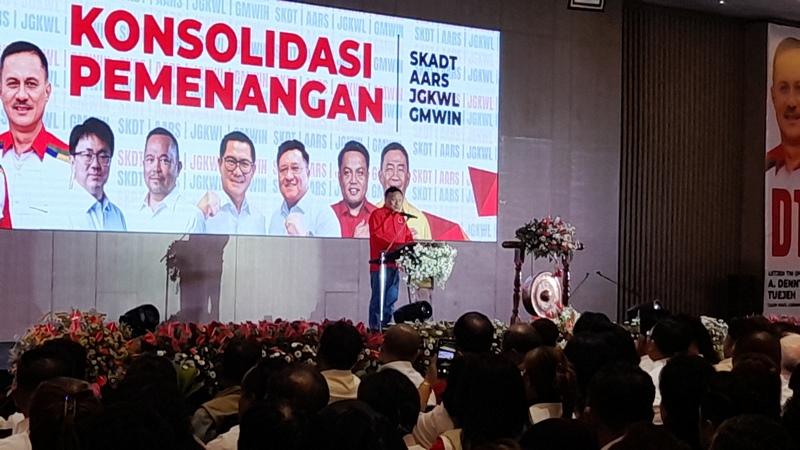 Olly Dondokambey Beber Makna Nomor Urut Calon PDIP di Pilkada Sulut: Steven Kandouw Musti 3 Periode