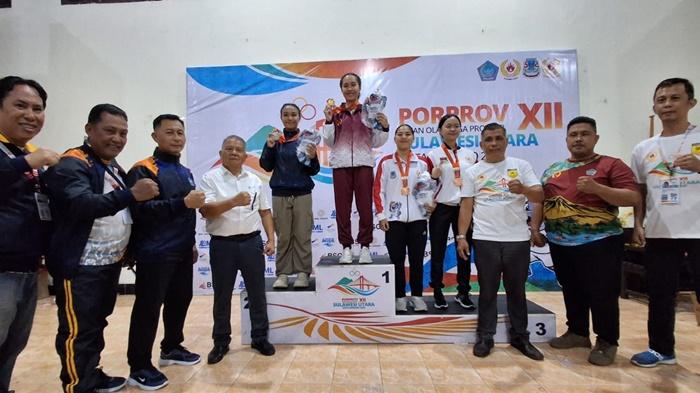 Karate Sangihe Borong Emas dan Perak di Porprov Sulut 2025