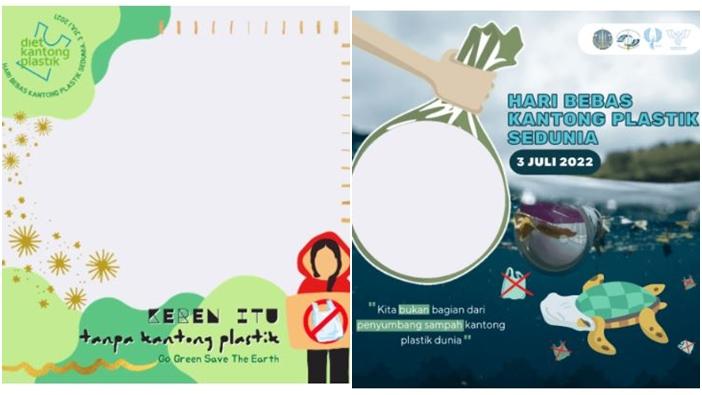 Kumpulan Link Twibbon Selamat Hari Bebas Kantong Plastik Sedunia 2023, Desain Keren untuk Medsos