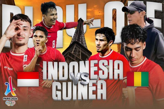 Link Live Streaming Timnas Indonesia vs Guinea di Play Off Menuju Olimpiade Paris 2024, Akses Disini