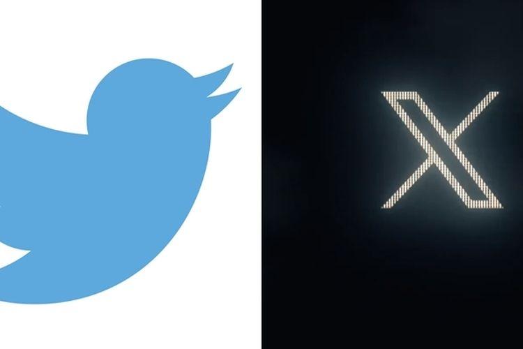 Logo Twitter Berubah dari Burung Biru Jadi X, Ini Alasan Elon Musk Ubah Warna hingga Huruf Aplikasi