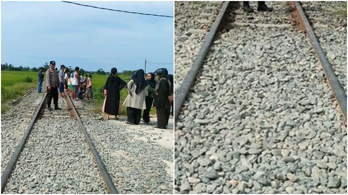 Kecelakaan Maut, Seorang Pengendara Bentor Tewas Tertabrak Kereta Api, Korban Sempat Antar Penumpang