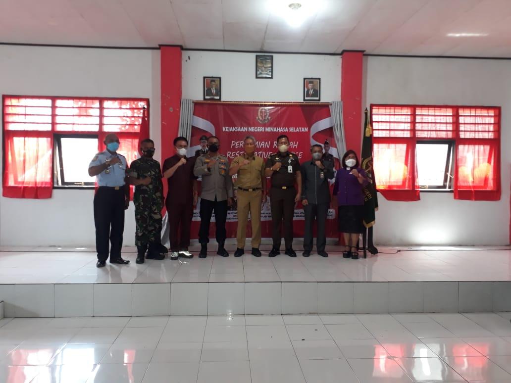 Rumah Restorative Justice Resmi Hadir di Minsel