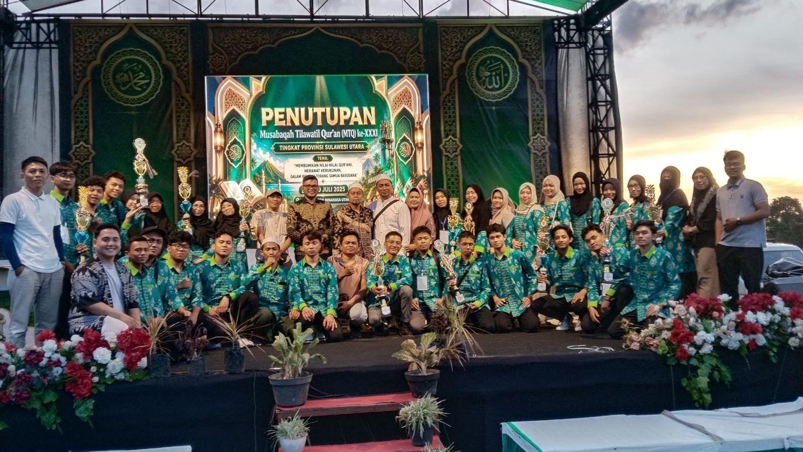Hasil Kafilah Bolmong di MTQ Ke-XXXI Tingkat Provinsi Sulawesi Utara, Prestasi Terbaik - Tribunmanado.co.id
