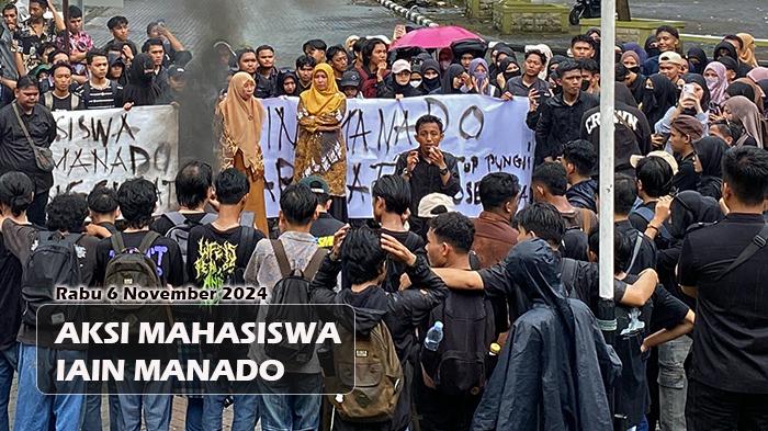 Mahasiswa IAIN Manado Sulawesi Utara Gelar Aksi Demo, Bicara Soal Kasus Pungli dan Fasilitas Kampus