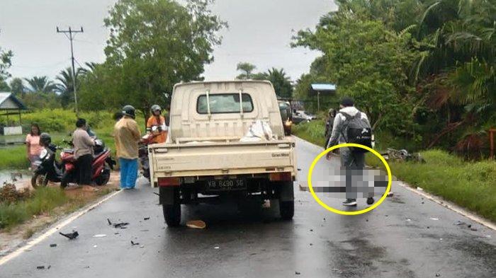 Kecelakaan Maut, Seorang Mahasiswi Tewas, Korban Hilang Kendali Tabrak Mobil Pikap