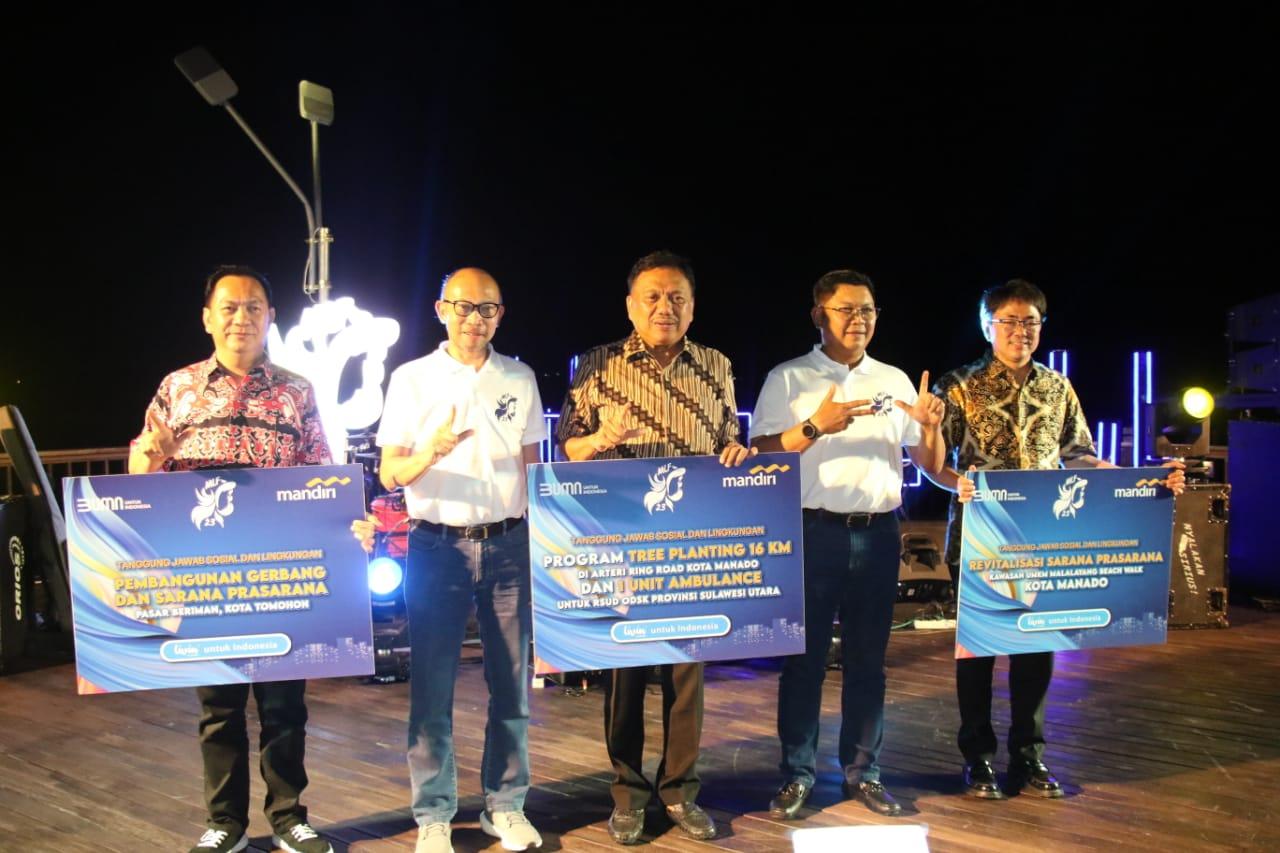 Gubernur Sulawesi Utara Olly Dondokambey Sentil Bapak Angkat Bank Daerah di Ajang MLF ke-13