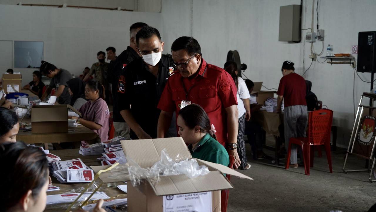 Pastikan Tak Ada Kecurangan, KPU Bitung Undang Aparat Keamanan, Pemerintah, Parpol, dan Wartawan
