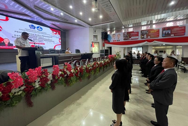 Dikukuhkan Jadi Guru Penggerak Bitung Sulut, Higor Saputra: Program Ini Baik