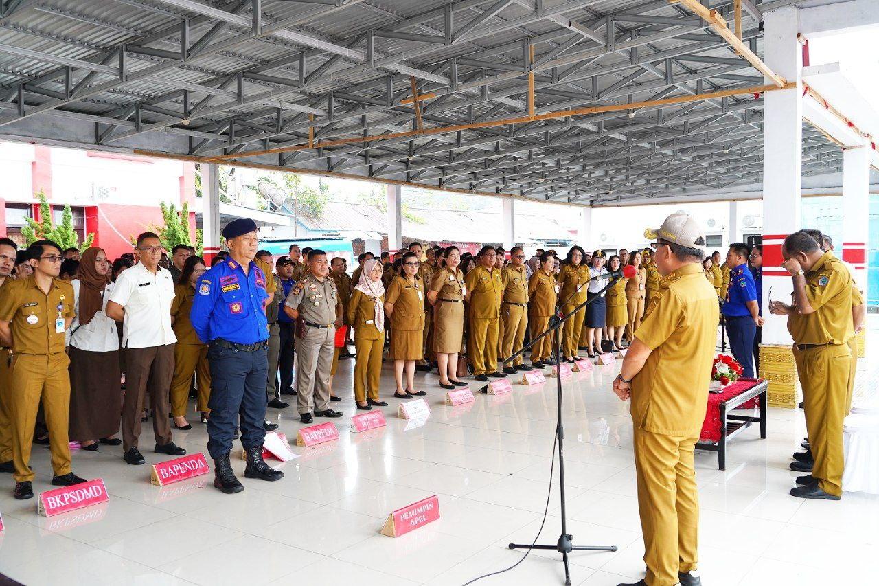 Maurits Mantiri Tegaskan ke PNS di Bitung Sulawesi Utara Jangan Berpolitik