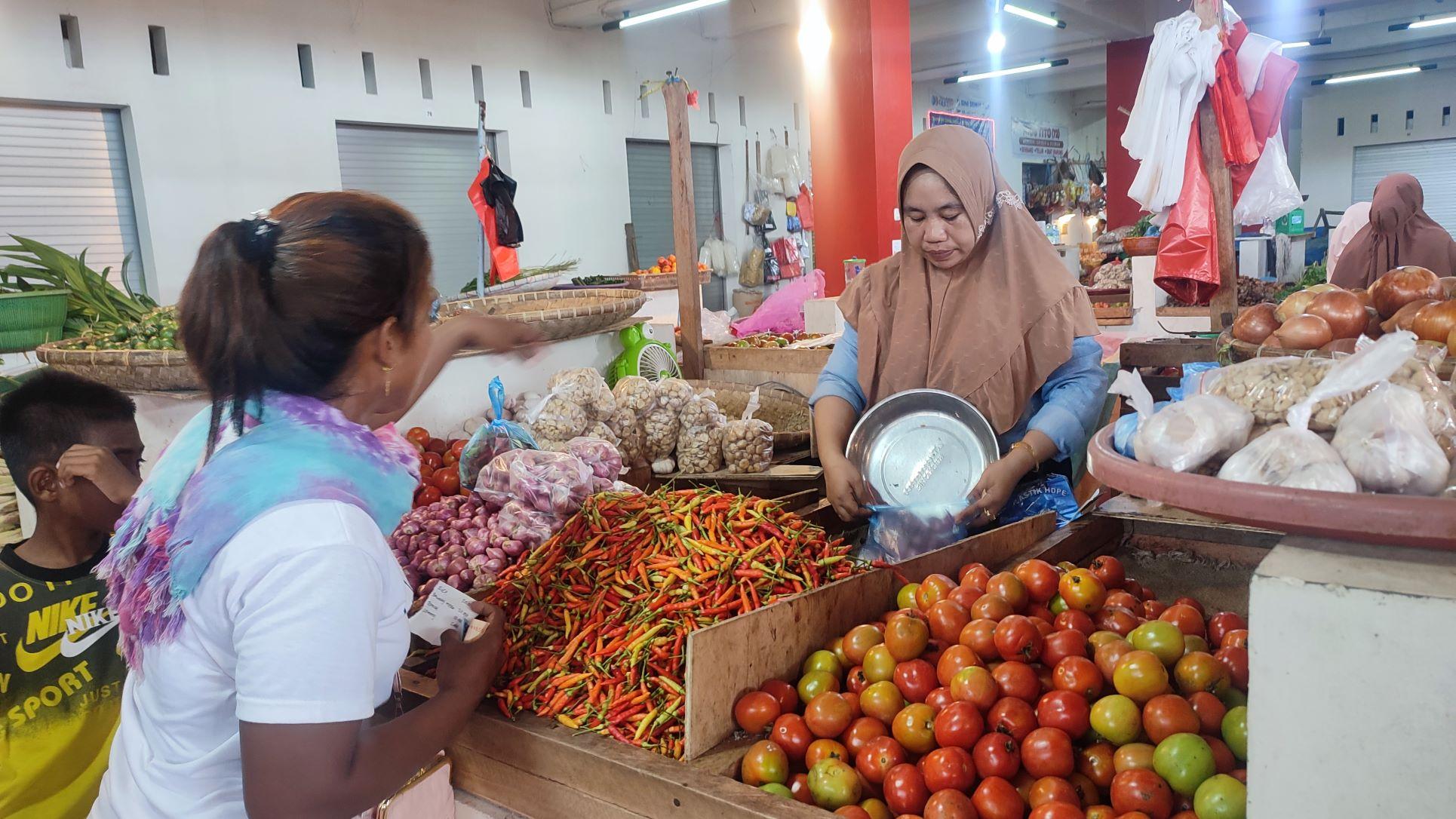 Informasi Harga Bahan Pokok di Pasar Bersehati Manado Sulawesi Utara, Senin 20 Maret 2023