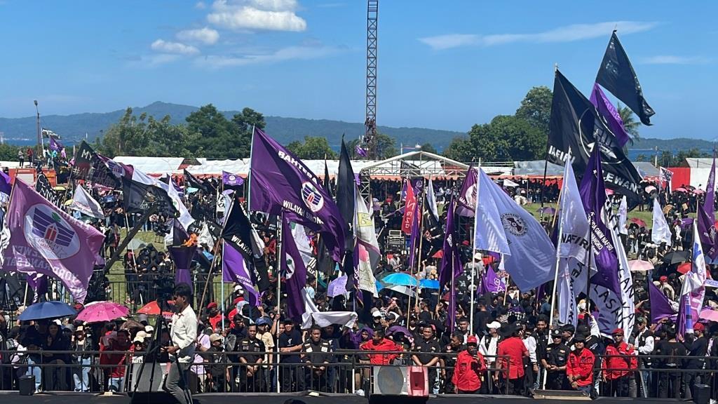 Selebrasi Paskah dan HUT ke-97 Pemuda GMIM di Kota Bitung Spektakuler, 50 Ribuan Pemuda Tumpah Ruah