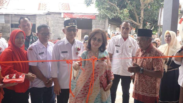 Resmikan Balai Kemasyarakatan di Desa Borgo Mitra Sulut, Pj Bupati Minta Tiap Bulan Ada Kegiatan