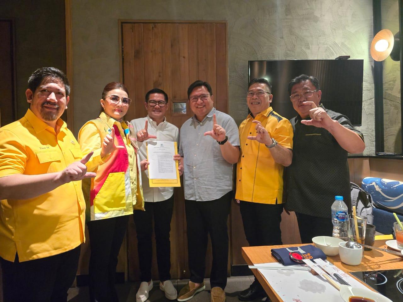 Joune Ganda - Kevin William Lotulung Satukan PDIP, Demokrat dan Golkar di Pilkada Minut