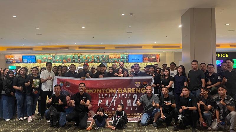 Demam Film Sayap-Sayap Patah 2, Polisi di Minut Datang ke Manado, Ternyata Ini yang Dilakukan
