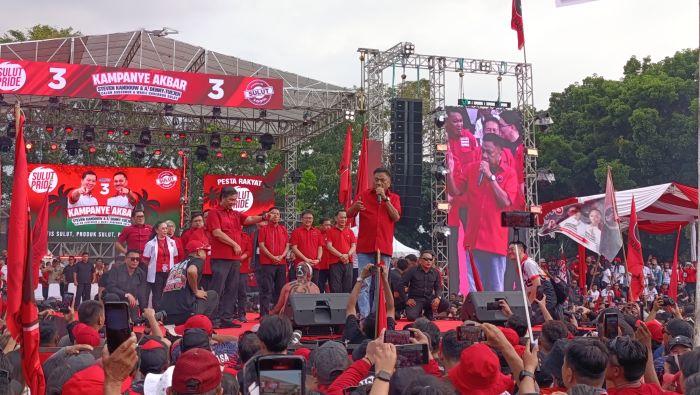 Orasi di Kampanye Steven Kandouw-Denny Tuejeh, Olly Dondokamney: Jangan Takut Intimidasi, Lawan