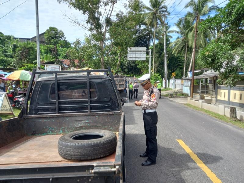 Pengendara Roda 2 Paling Banyak Melanggar Saat Operasi Patuh Samrat 2023 di Minut Sulawesi Utara