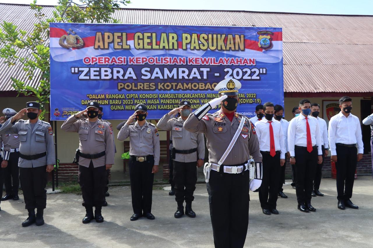 Operasi Zebra Samrat 2022 di Kotamobagu, Sasar 8 Pelanggaran Termasuk Pengemudi dalam Pengaruh Miras