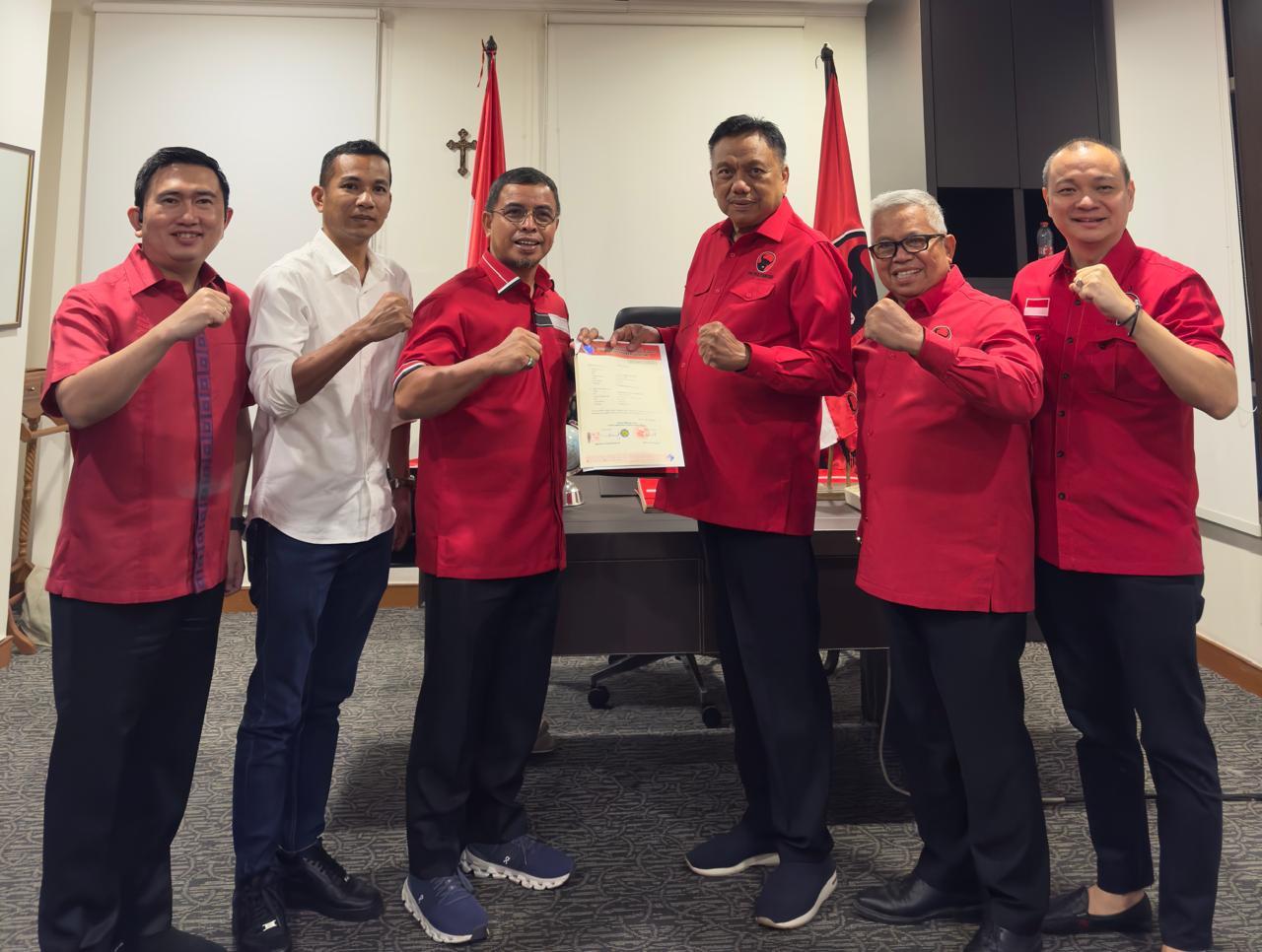 PDIP Usung Sirajudin Lasena - Aditya Pontoh di Pilkada Bolmut, Sulut