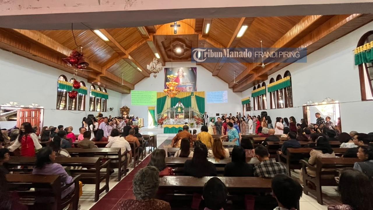 Ibadah Minggu dan Hari Pengucapan Syukur di GMIM Betel Kapoya Minsel: Terpujilah Engkau, ya Tuhan - Tribunmanado.co.id