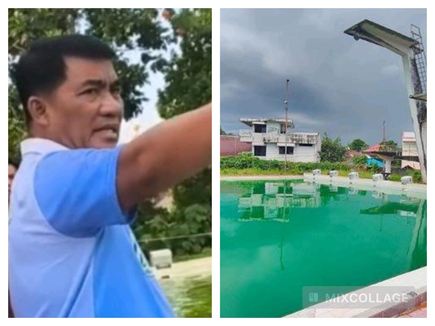 Turun Langsung ke Lapangan, Gubernur YSK Perintahkan Pembersihan Kolam KONI Sulut