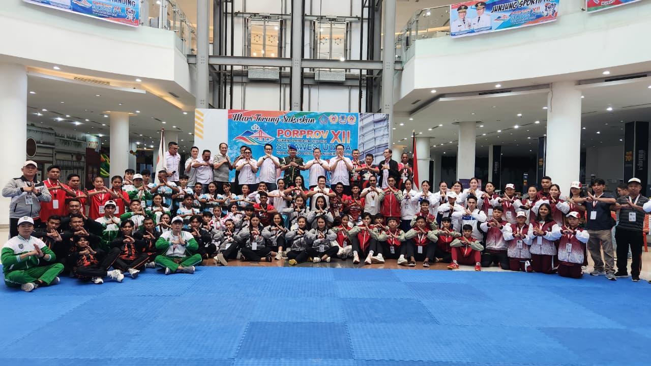Porprov XII Sulut Kategori Wushu Resmi Digelar, Ratusan Atlet dari 12 Kabupaten Kota Siap Adu Jurus