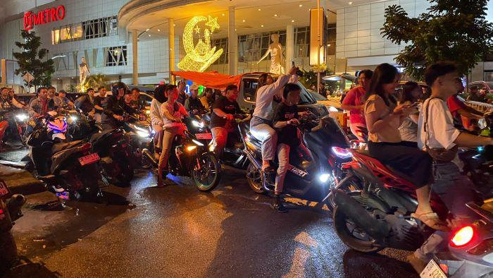 Pawai Takbiran di Manado Sulawesi Utara Berlangsung Meriah, Jalan Piere Tendean Macet Ratusan Meter