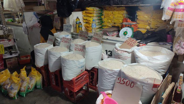 Sudah Turun, Segini Harga Beras di Pasar Bersehati Manado Sulawesi Utara
