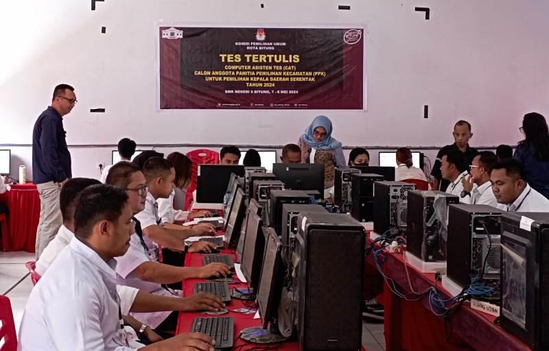Wartawan dan ASN di Bitung Sulawesi Utara Ikut Tes Calon PPK Pilkada 2024