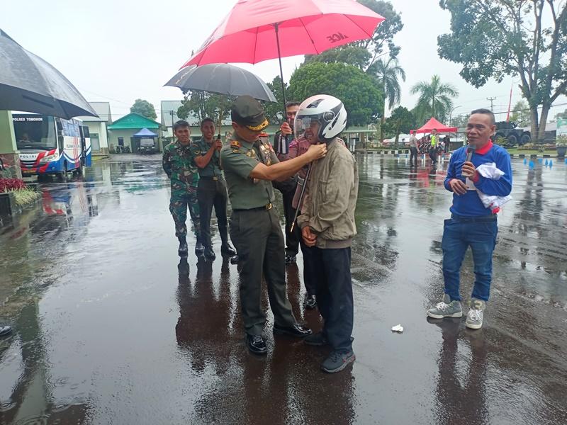 Safety Riding hingga Pembuatan SIM Gratis Meriahkan HUT ke-5 Rindam XIII Merdeka di Tomohon