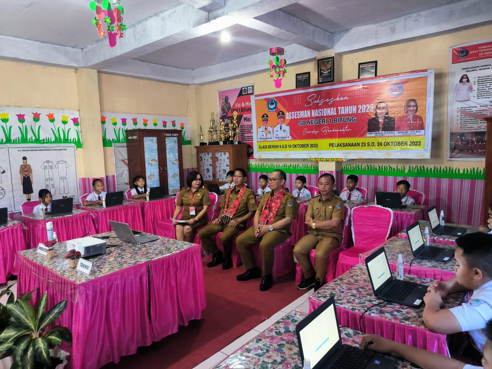 30 Siswa di SD Negeri 1 Bitung Sulawesi Utara Ikut ANBK, Fonny Tumundo: Peserta Dipilih Acak