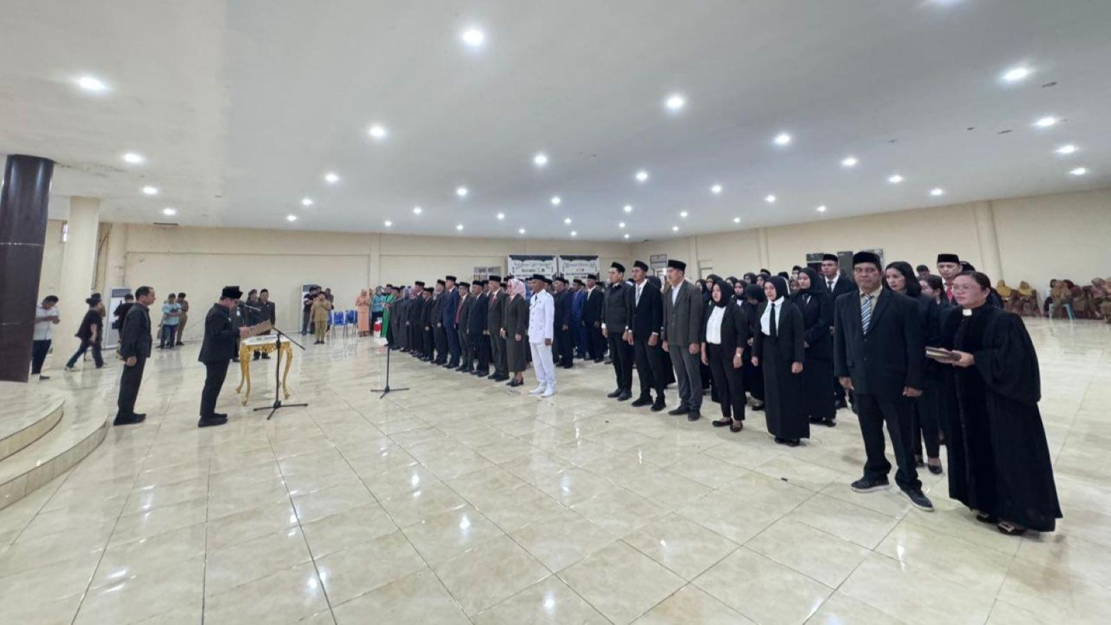 Daftar 21 Nama Pejabat Eselon II Pemkab Boltara yang Baru Dilantik, Mulai Asisten Hingga Kaban